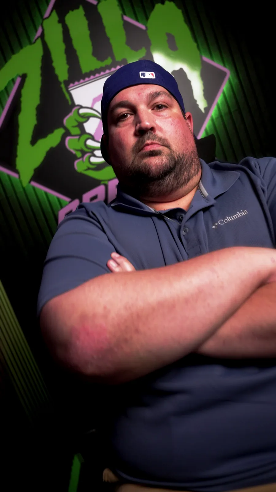 Bussey inside the Zilla Breaks studio